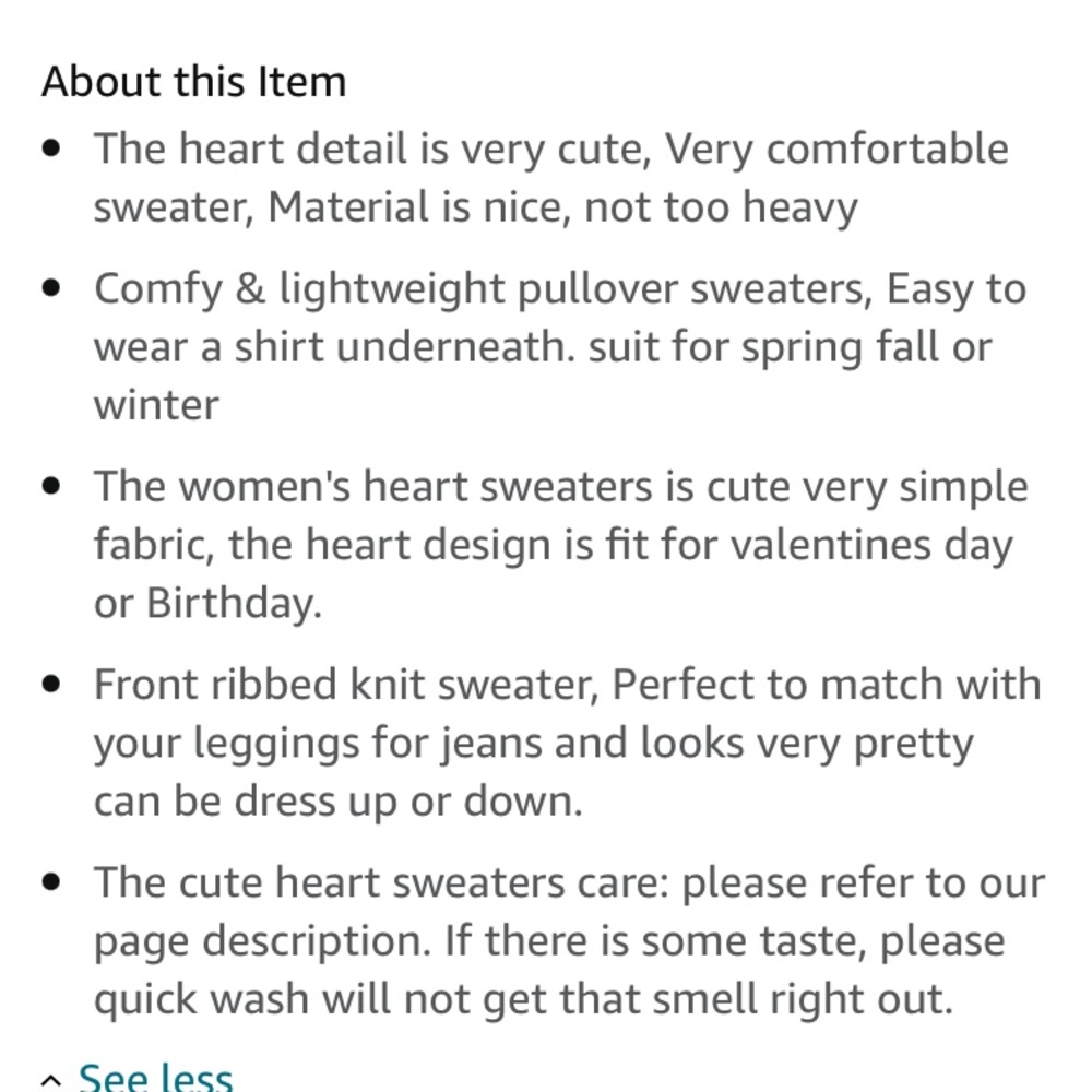 Heart sweater - Picture 7 of 12
